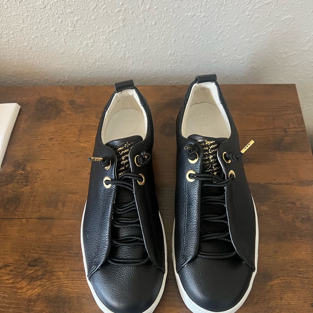 Paul Green Black and White Sneakers